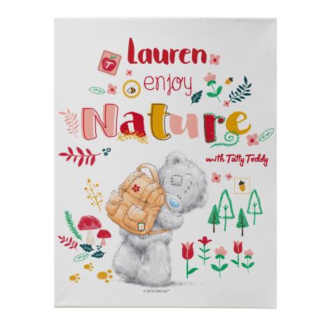 Personalised Me to You Enjoy Nature Canvas  £14.99