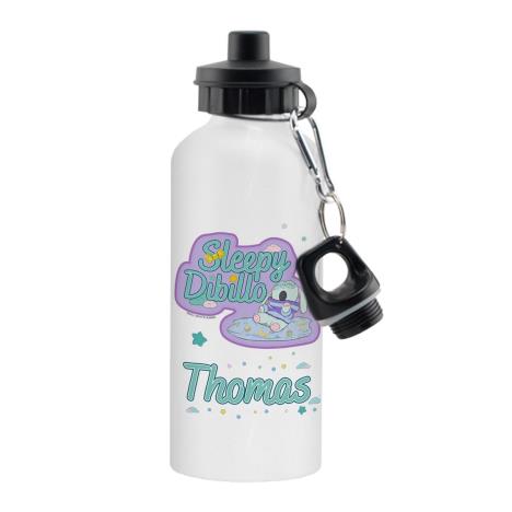 Personalised Moon and Me Sleepy Dibillo White Drinks Bottle  £15.99