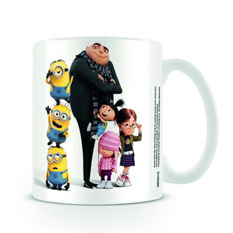 Minions With Gru & Girls Mug  £6.99