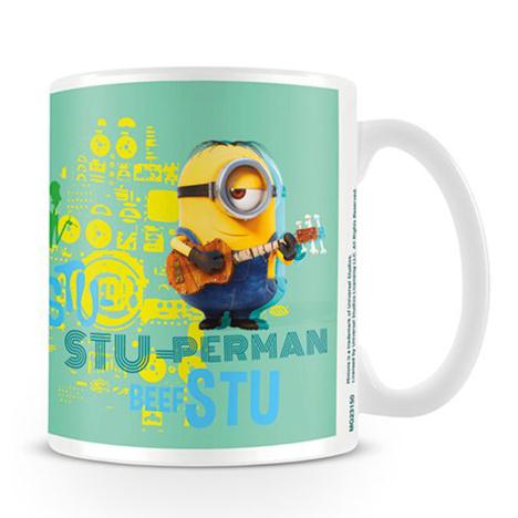 Stu-perman Minions Stuart With Guitar Mug  £6.99