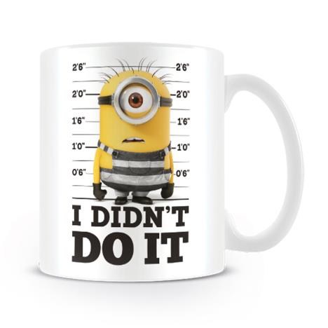 Minions I Didnt Do It Mug Shot Coffee Mug  £6.99