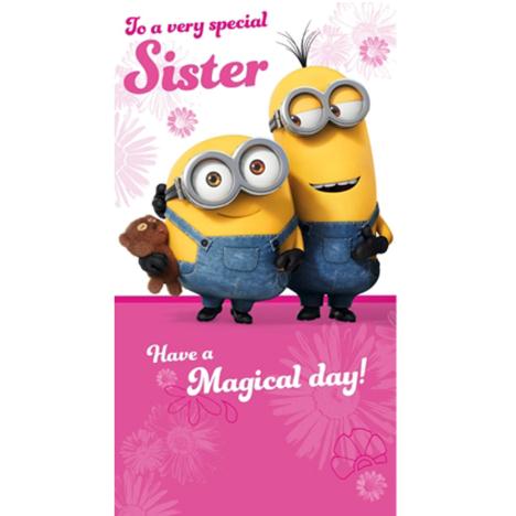 Special Sister Minions Birthday Card  £2.45