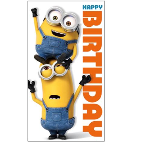 Happy Birthday Minions Card  £2.45