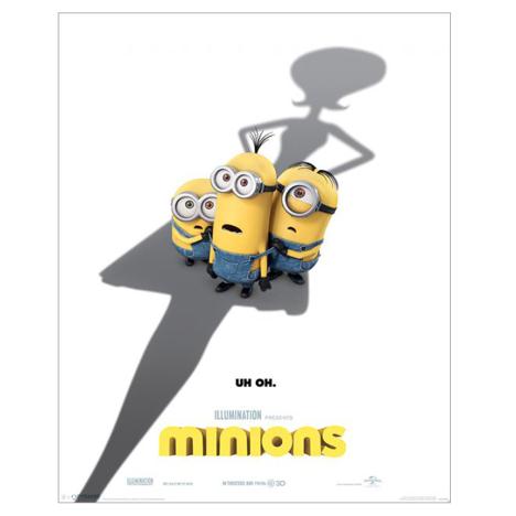 Uh Oh Minions Movie Mini Poster   £2.49