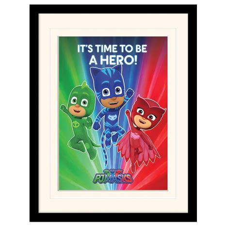 PJ Masks Hero Leap Mounted & Framed Print (30 x 40cm)  £19.99