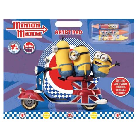 Minions Large Artist Pad with Crayons  £4.99