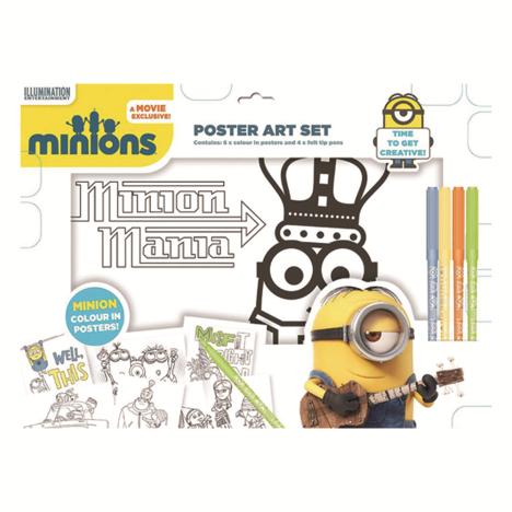 Minions Poster Art Set  £3.99