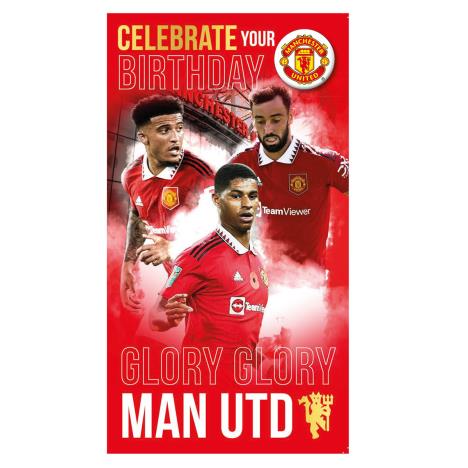Manchester United Players Birthday Card  £2.69