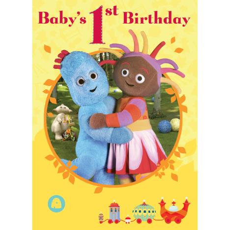 Babys 1st Birthday In The Night Garden Card  £1.60