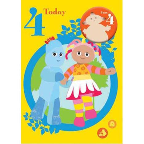 In The Night Garden 4 Today 4th Birthday Card  £1.85