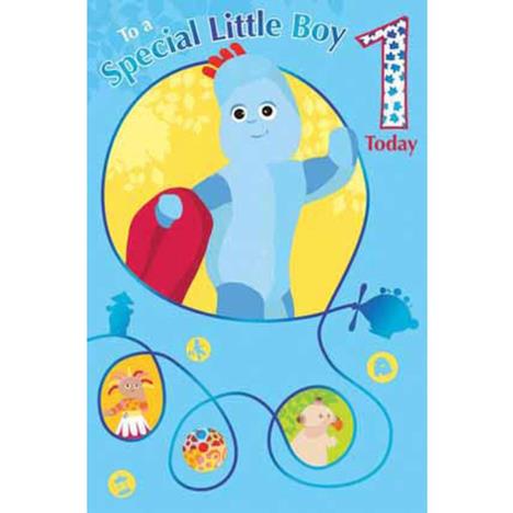 In The Night Garden Special Boy 1 Today 1st Birthday Card  £2.39