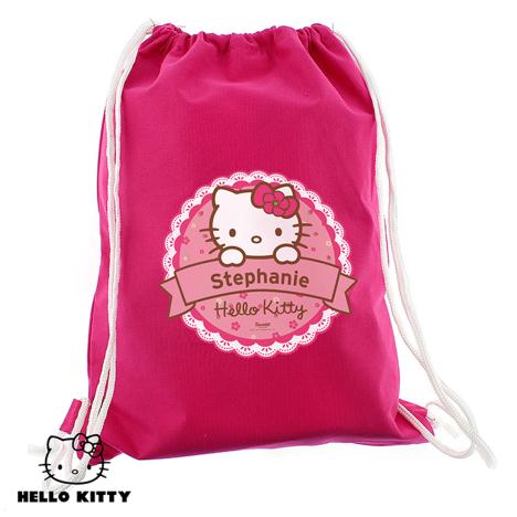 Personalised Hello Kitty Floral Kit Bag  £14.99