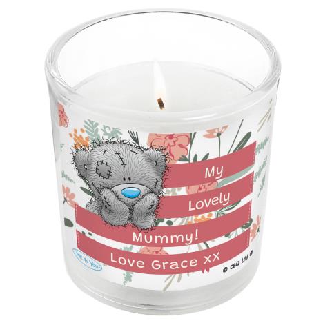 Personalised Me to You Bear Floral Scented Jar Candle  £12.99