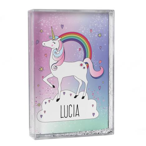Personalised Unicorn Glitter Shaker  £16.99