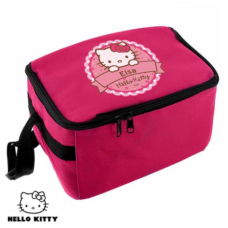 Personalised Hello Kitty Floral Lunch Bag  £14.99