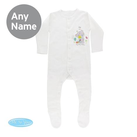 Personalised Tiny Tatty Teddy Cuddle Bug Baby Grow 12-18 mths  £16.99