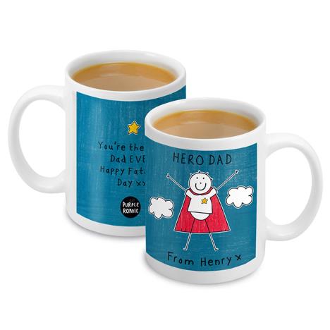 Personalised Purple Ronnie Super Hero Mug  £10.99