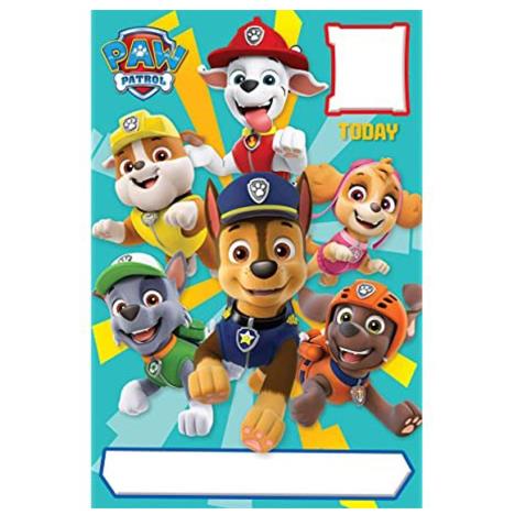 Personalisable Paw Patrol Birthday Card With Stickers  £2.69