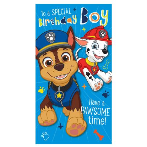 Special Birthday Boy Paw Patrol Birthday Card  £2.10