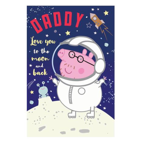 Daddy Peppa Pig Birthday Card  £2.39