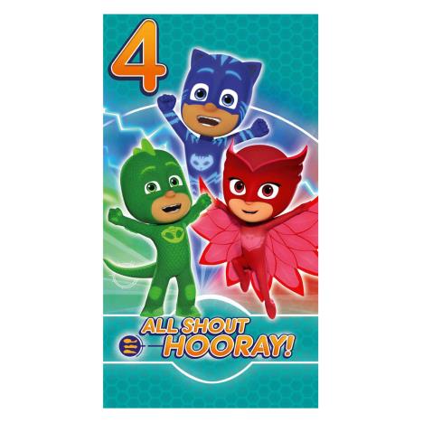 PJ Masks 4th Birthday Card  £2.10