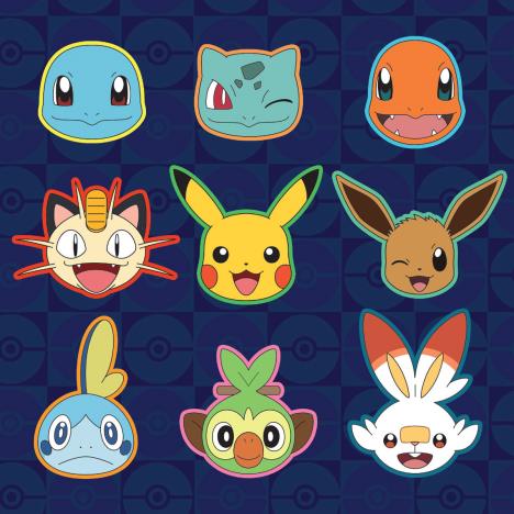 Pokemon Square Birthday Card  £1.89
