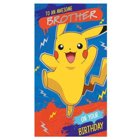Awesome Brother Pokemon Birthday Card  £2.10