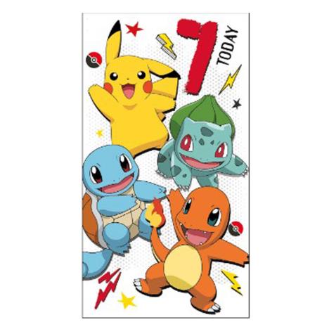 7 Today Pokemon 7th Birthday Card  £2.10