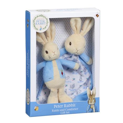 Peter Rabbit Rattle & Comfort Blanket Gift Set  £22.99