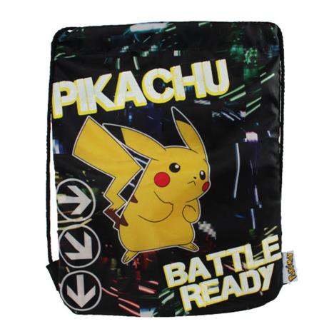Pokemon Pikachu Glow In The Dark Drawstring Bag  £5.99