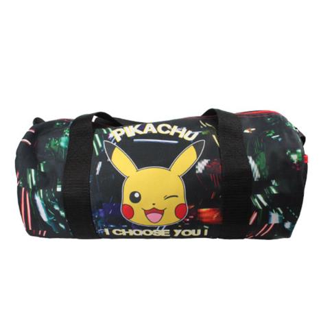 Pokemon Pikachu Glow In The Dark Barrel Bag  £13.49