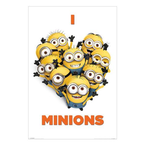 I Love Minions Maxi Poster  £3.99
