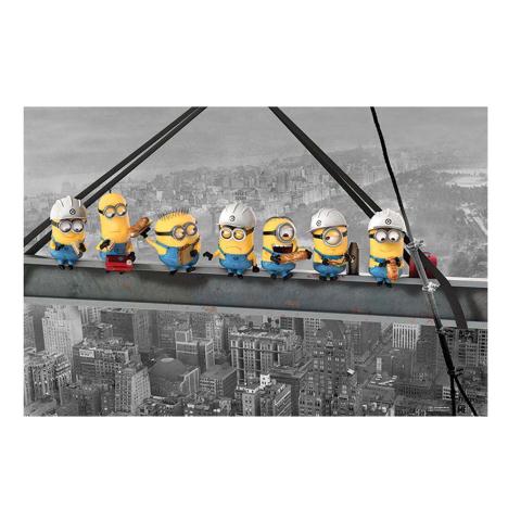 Minions Lunch On A Skyscraper Maxi Poster  £4.49