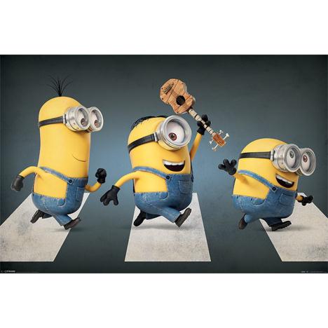 Abbey Road Minions Maxi Poster  £4.99