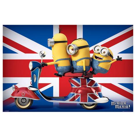Minion Mania Minions on Scooter Maxi Poster  £3.99