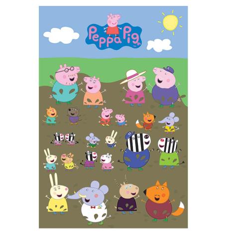 Peppa Pig Characters In Muddy Puddle Maxi Poster  £4.49