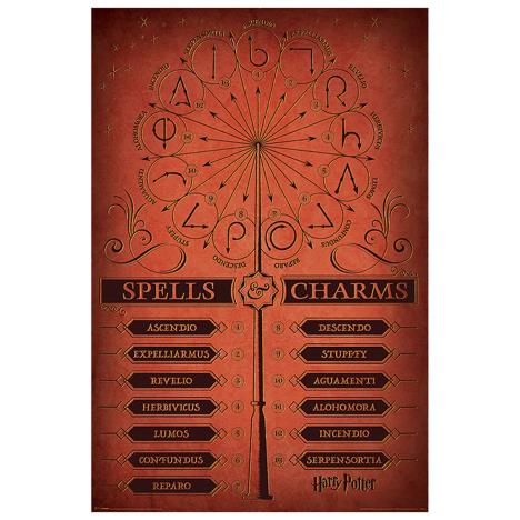 Harry Potter Spells & Charms Maxi Poster  £4.99