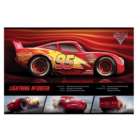 Disney Cars 3 Lightning McQueen Stats Maxi Poster  £4.99