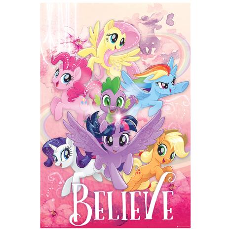 My Little Pony Movie Believe Maxi Poster  £4.99