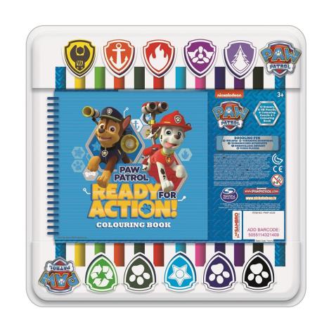 Paw Patrol Doodling Fun 25 Piece Colouring Set  £6.49