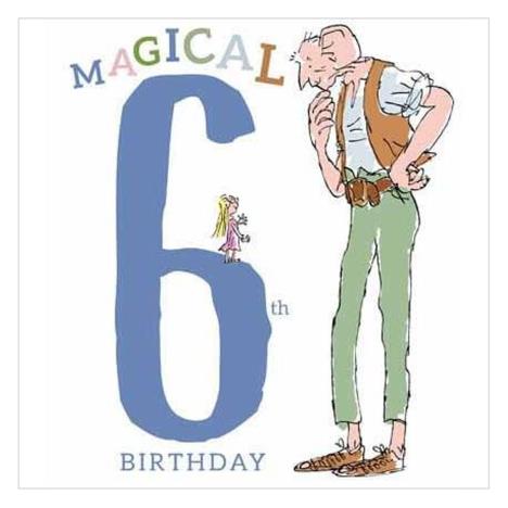 Roald Dahl The BFG 6th Birthday Card  £2.39