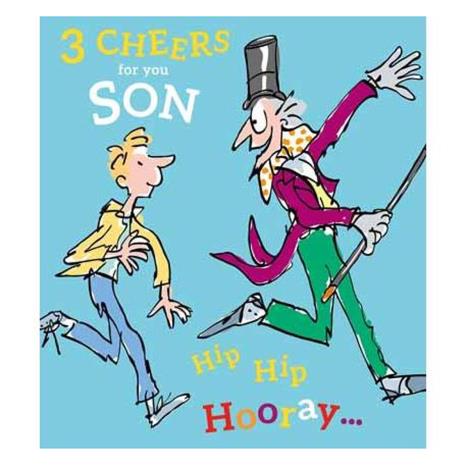 Roald Dahl Charlie & The Chocolate Factory Son Birthday Card  £2.69