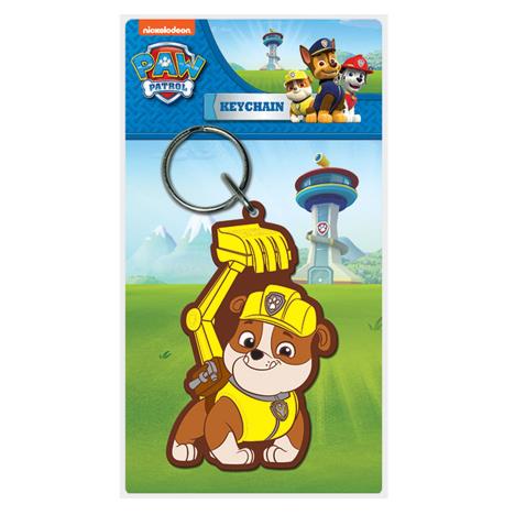 Paw Patrol Rubble PVC Keyring  £1.99