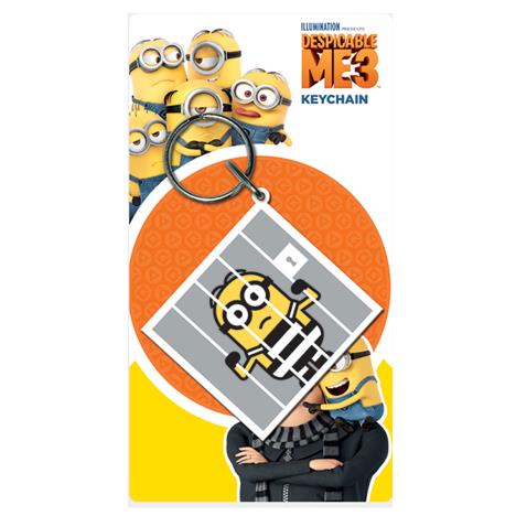 Despicable Me Minions In Jail PVC Keyring  £1.99