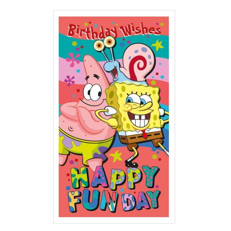 Happy Fun Day SpongeBob Squarepants Birthday Card  £2.39