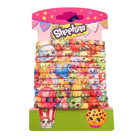 Shopkins 12 Piece Printed Elastics Set  £3.49