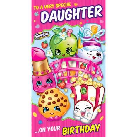 Special Daughter Shopkins Birthday Card  £2.10