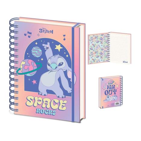 Disney Lilo & Stitch Planetary A5 Wiro Notebook   £5.99