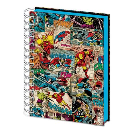 Marvel Avengers 3D Comic Strip A5 Notebook  £4.99