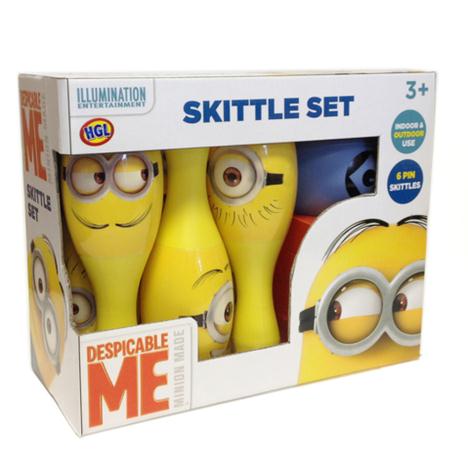 Minions 6 Pin Skittle Game Set  £9.99